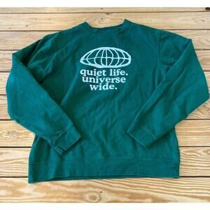 Quiet life Heavy Weight Crew Neck Sweatshirt Size Small Women’s Green Pullover